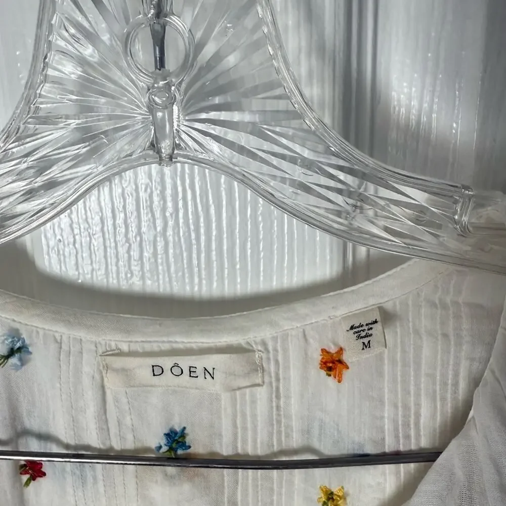 Doen Hettie Top in Sea Salt M - Picture 11 of 12